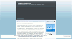 Desktop Screenshot of prashslash.wordpress.com