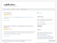 Tablet Screenshot of ourfathershouse.wordpress.com