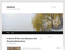 Tablet Screenshot of nibobosi.wordpress.com