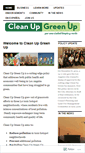 Mobile Screenshot of cleanupgreenup.wordpress.com