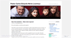 Desktop Screenshot of carloseduardolourenco.wordpress.com