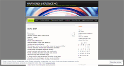 Desktop Screenshot of haryono10182.wordpress.com