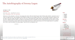 Desktop Screenshot of logannovel.wordpress.com