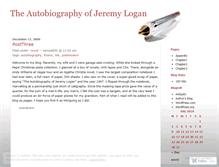 Tablet Screenshot of logannovel.wordpress.com