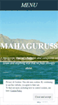Mobile Screenshot of mahaguru58.wordpress.com