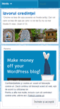 Mobile Screenshot of izvorulcredintei.wordpress.com