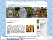 Tablet Screenshot of izvorulcredintei.wordpress.com