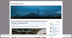 Desktop Screenshot of fernandocruzf.wordpress.com