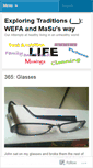 Mobile Screenshot of exploringtraditions.wordpress.com