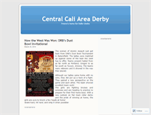 Tablet Screenshot of centralcaliforniaareaderby.wordpress.com