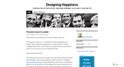 Desktop Screenshot of designinghappiness.wordpress.com