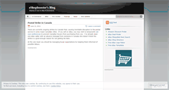 Desktop Screenshot of eshopbooster.wordpress.com