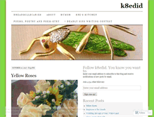 Tablet Screenshot of k8edid.wordpress.com