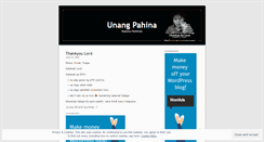 Desktop Screenshot of ikaunangpahina.wordpress.com