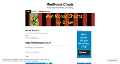 Desktop Screenshot of minimonos.wordpress.com