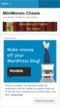 Mobile Screenshot of minimonos.wordpress.com