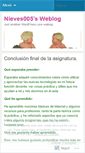 Mobile Screenshot of nieves005.wordpress.com