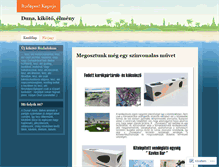 Tablet Screenshot of budapestkapuja.wordpress.com