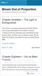 Mobile Screenshot of blownout.wordpress.com
