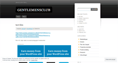Desktop Screenshot of gentlemenclubcmd1a.wordpress.com