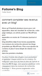 Mobile Screenshot of follome.wordpress.com