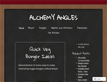 Tablet Screenshot of alchemyangles.wordpress.com