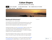 Tablet Screenshot of cultureshapers.wordpress.com