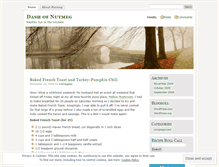 Tablet Screenshot of nutmegesq.wordpress.com