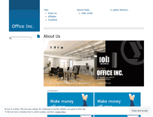 Tablet Screenshot of offinc.wordpress.com