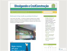 Tablet Screenshot of credconstrucao.wordpress.com