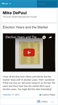 Mobile Screenshot of mikedepaul.wordpress.com