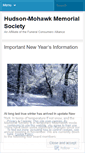 Mobile Screenshot of hudsonmohawkfca.wordpress.com