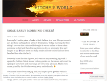 Tablet Screenshot of hitchwriter.wordpress.com