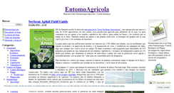 Desktop Screenshot of entomoagricola.wordpress.com