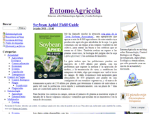 Tablet Screenshot of entomoagricola.wordpress.com