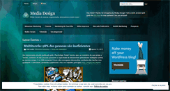 Desktop Screenshot of mediadesignblog.wordpress.com