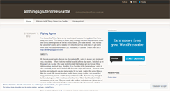 Desktop Screenshot of allthingsglutenfreeseattle.wordpress.com