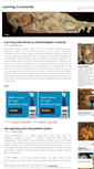 Mobile Screenshot of learningtocommunity.wordpress.com