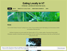 Tablet Screenshot of localfoodsinvt.wordpress.com