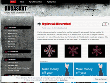 Tablet Screenshot of gbgasart.wordpress.com