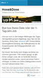 Mobile Screenshot of hosenindosen.wordpress.com