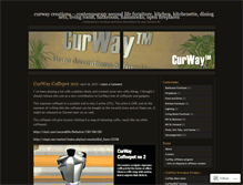 Tablet Screenshot of curway.wordpress.com