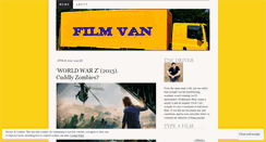 Desktop Screenshot of filmvan.wordpress.com