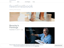 Tablet Screenshot of feetfirstbook.wordpress.com