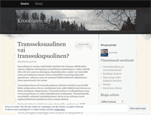 Tablet Screenshot of krooninenaly.wordpress.com