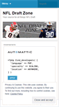 Mobile Screenshot of draftzone.wordpress.com
