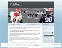 Tablet Screenshot of draftzone.wordpress.com