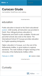 Mobile Screenshot of curacaoguide.wordpress.com