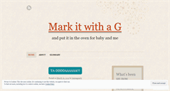 Desktop Screenshot of markitwithag.wordpress.com