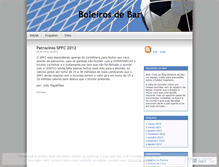 Tablet Screenshot of boleirosdebar.wordpress.com